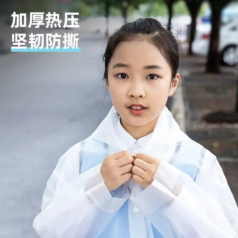DELI Raincoat F Children Size, EVA Material, 84 mm Length, DL553011