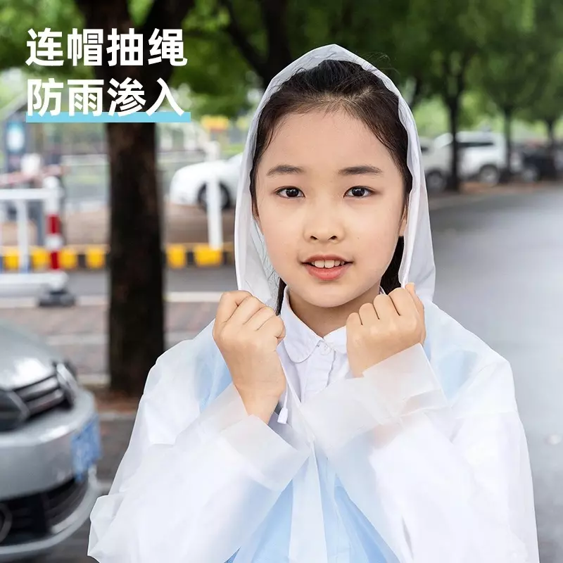 DELI Raincoat F Children Size, EVA Material, 84 mm Length, DL553011