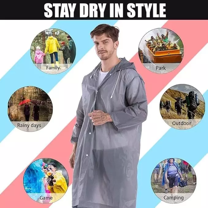 warnmat-unisex-raincoat-made-of-waterproof-pvc-plastic-grey-color-free-size-and-button-closure-pack-of-10