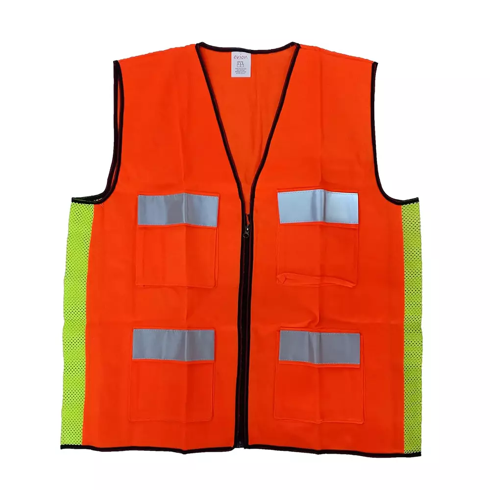 Evion Reflective Safety Jacket Extra Large Orange, 22957-O