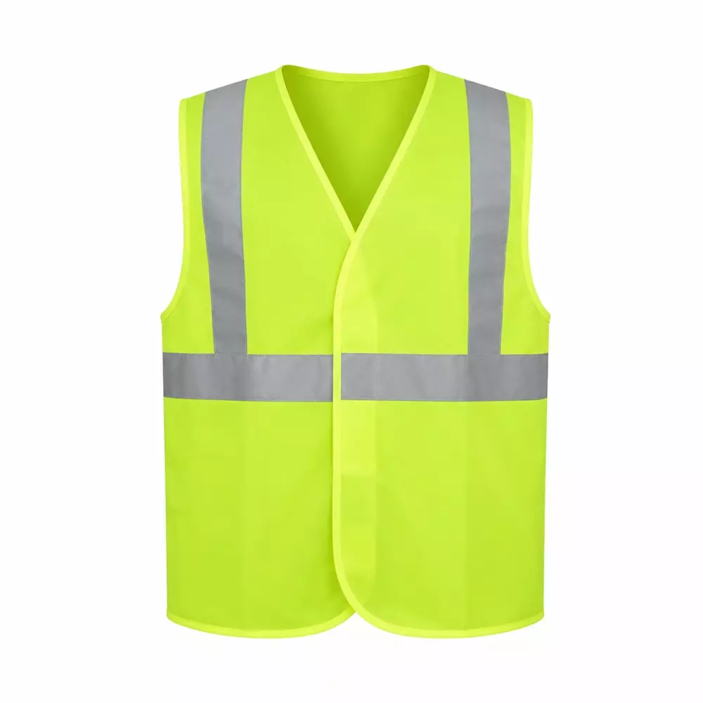 Mallcom Polyester Reflective Safety Jacket Green Color, Proclo 51 (Size: S - XXL)