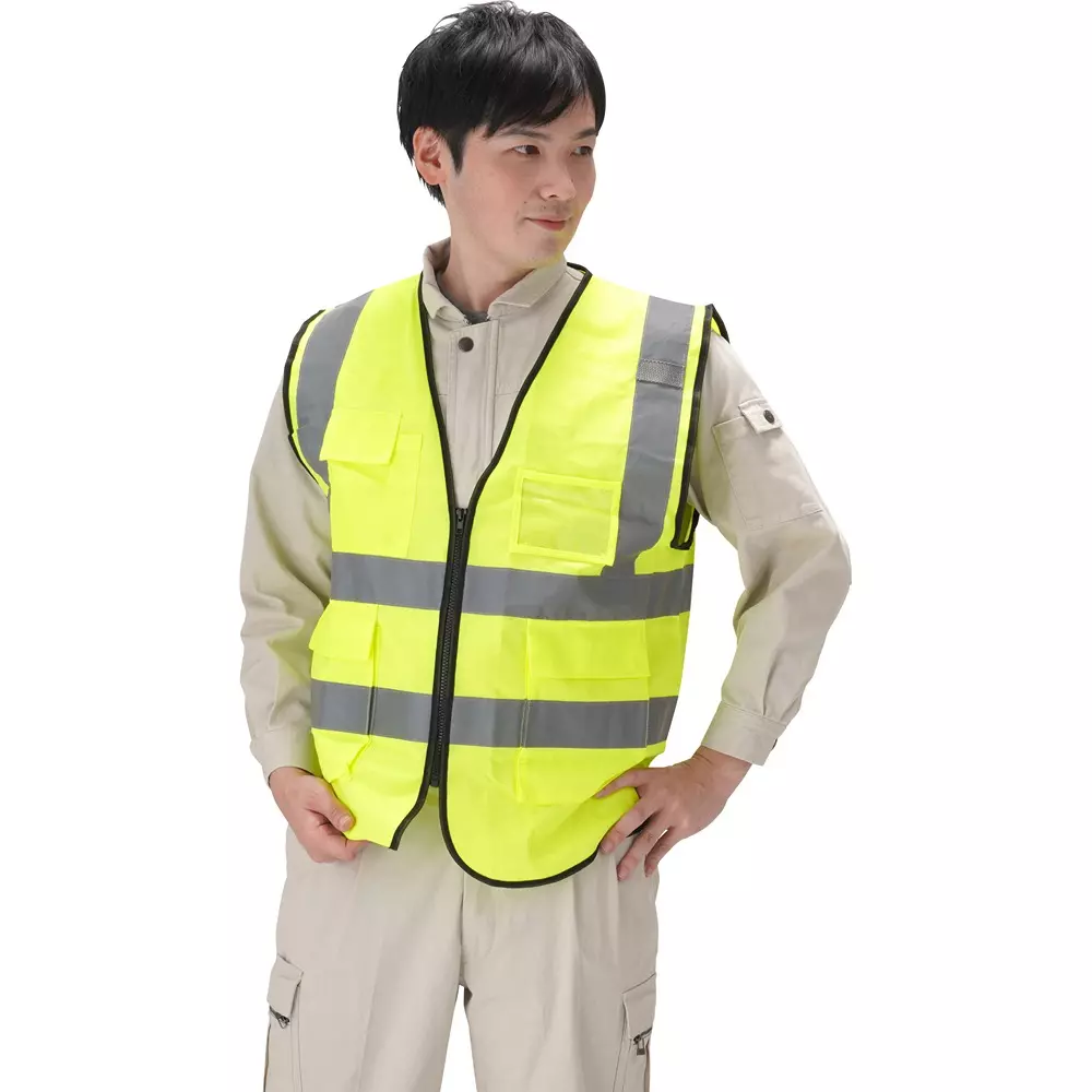 monotaro-patrol-vest-with-pocket-fluorescent-yellow-x-silver-free-size-50499129