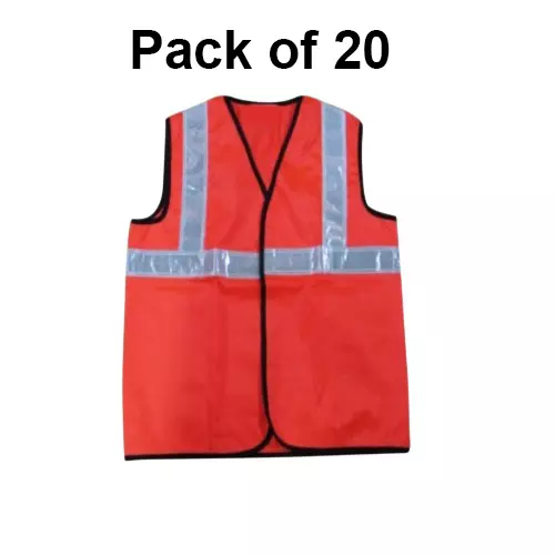 warnmat-polyester-safety-waistcoatsjacket-with-reflective-strip-60-gsm-free-size-orange-v4you-202-pack-of-20