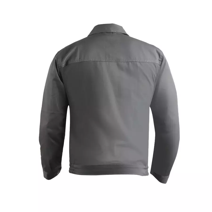 mallcom-kolding-workwear-safety-jacket-m-size-65-cotton-35-polyester-composition-4-pocket-with-zip-closure