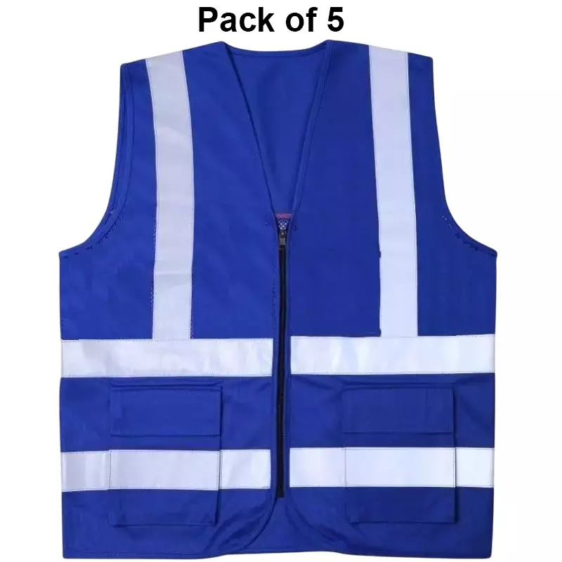 angelsafe-120-gsm-safety-jacket-with-2-inch-508-mm-reflective-tape-polyester-body-free-size-and-blue-color-pack-of-5
