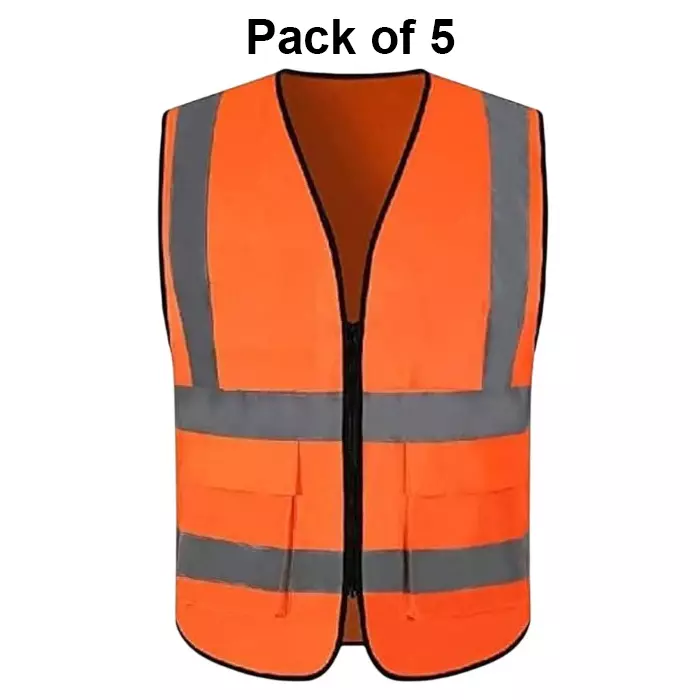 angelsafe-120-gsm-safety-jacket-with-2-inch-508-mm-reflective-tape-polyester-body-free-size-and-orange-color-pack-of-5
