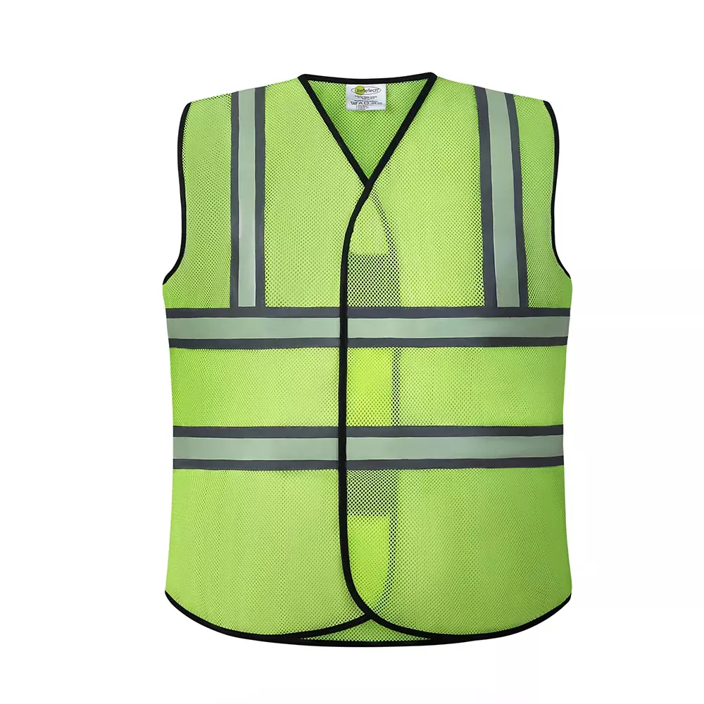 Glovetech Regular Fit Hi-Visibility Safety Vest Hi-Viz Yellow / Orange XL Size, SV 03 (Pack of 200)