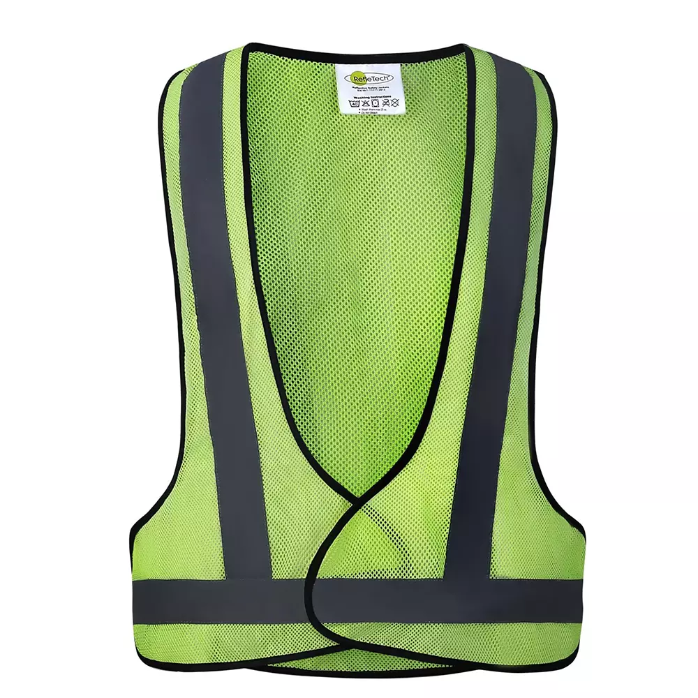 Glovetech Regular Fit Hi-Visibility Safety Vest Hi-Viz Yellow XL Size, SV 04 (Pack of 200)