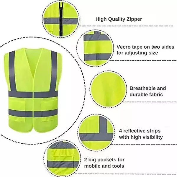 beggosafe-safety-jacket-120-gsm-free-size-2-pocket-zipper-closure-type-polyester-green