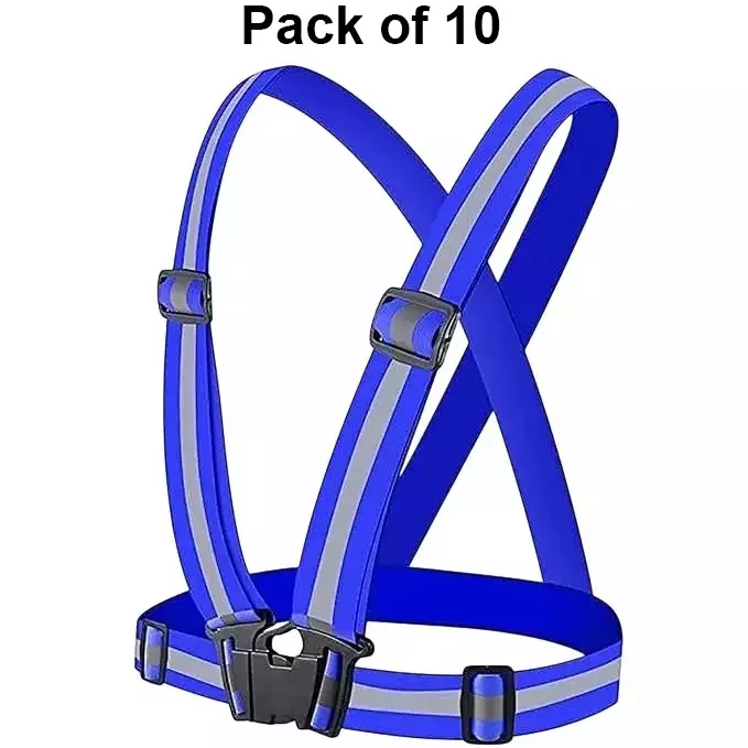 angelsafe-safety-cross-belt-high-visibility-polyester-material-regular-fit-free-size-blue-color-pack-of-10-pcs