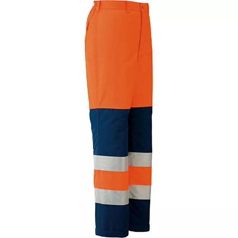 MIDORI Antistatic Cold Slacks Orange 5L Size 78 cm Inside Leg Length 110-130 cm Waist Size, SE1125-SITA-5L