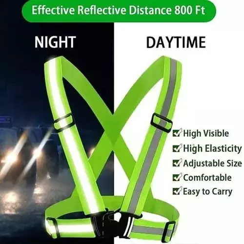 angelsafe-safety-cross-belt-high-visibility-polyester-material-regular-fit-free-size-green-color-pack-of-10-pcs
