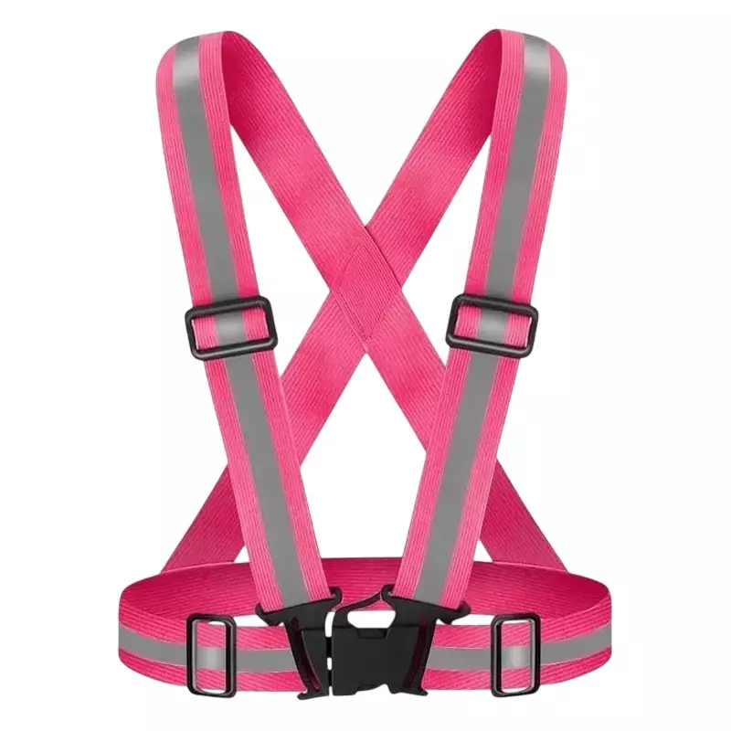 Angelsafe Safety Cross Belt V-Neck Elastic Free Size Pink Sleeveless Polyster