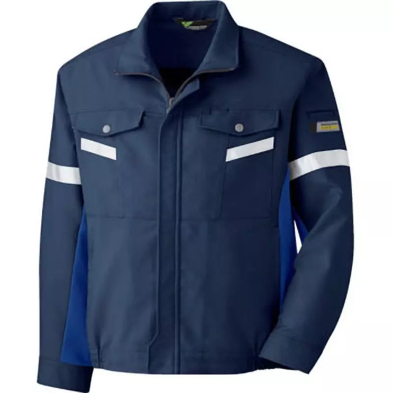 MIDORI Verdexel Antistatic Blouson Navy x Royal Blue M Size 114.0 cm Chest Circumference, VE547UE