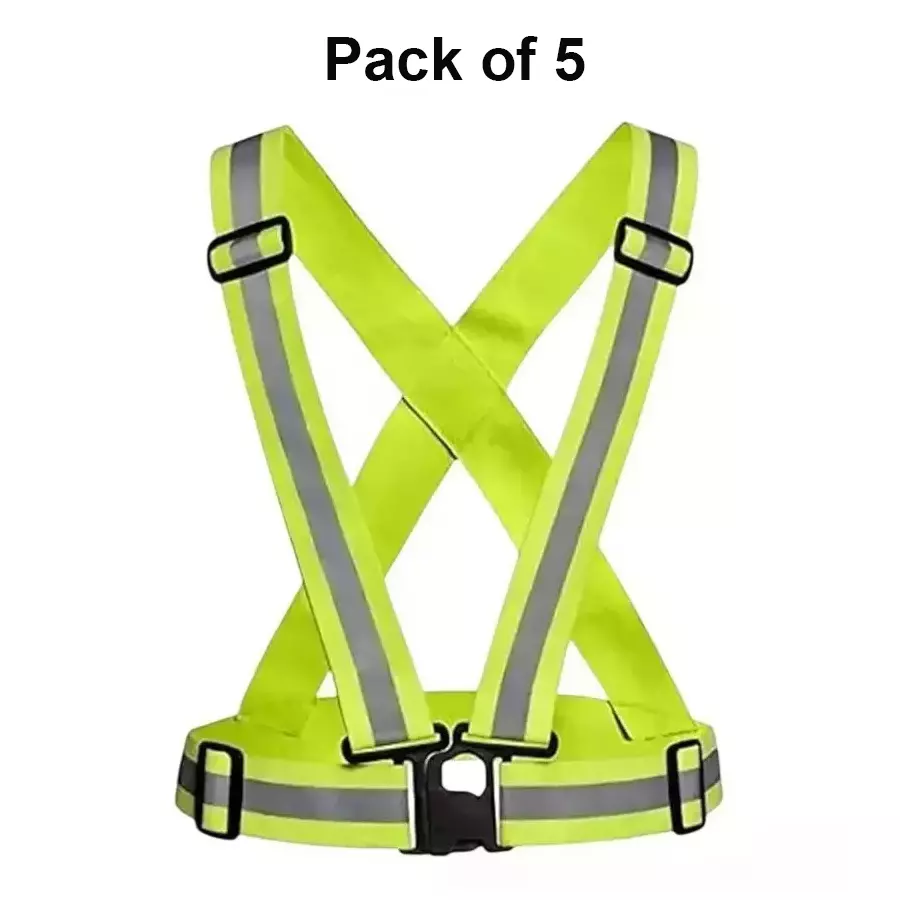 beggosafe-high-visibility-safety-cross-belt-buckle-closure-type-green-pack-of-5