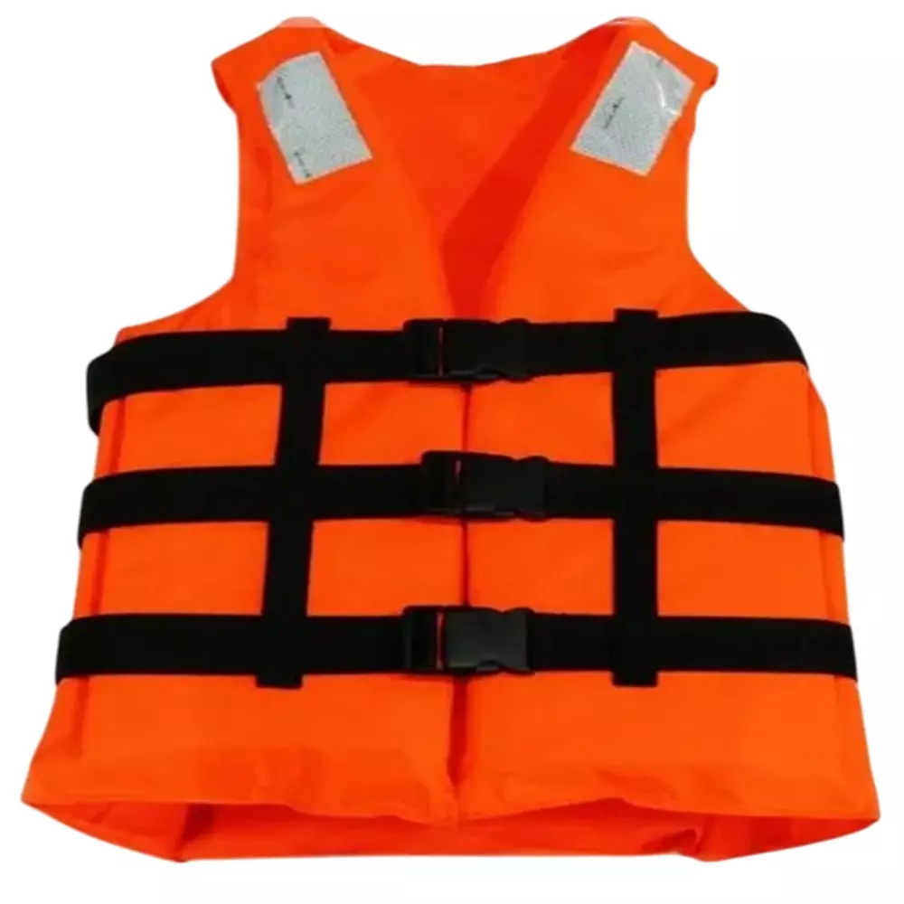 2M ICSS Swimming Pool Life Jacket Adjustable With 3 Straips (Size: M), 37LIFE JACKET