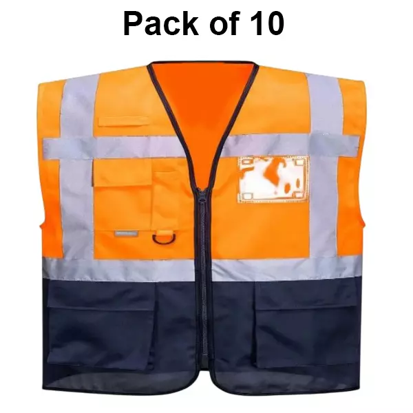 warnmat-polyester-free-size-safety-zipper-jacket-with-reflective-strip-and-pocket-orange-navy-blue-pack-of-10