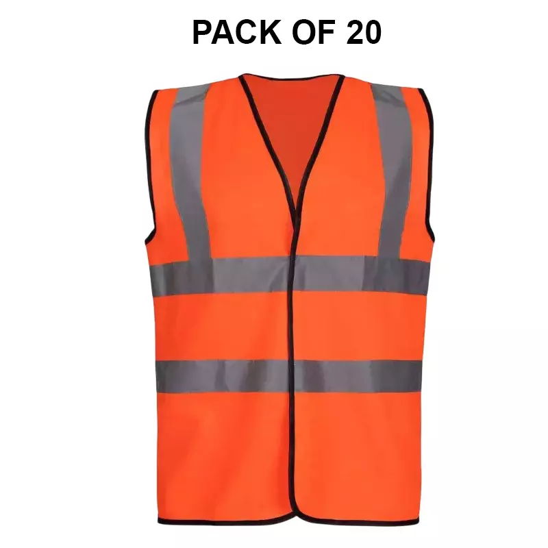 shopking-polyster-reflective-safety-zipper-jacket-120-gsm-free-size-red-v4you-2016-pack-of-20-pcs