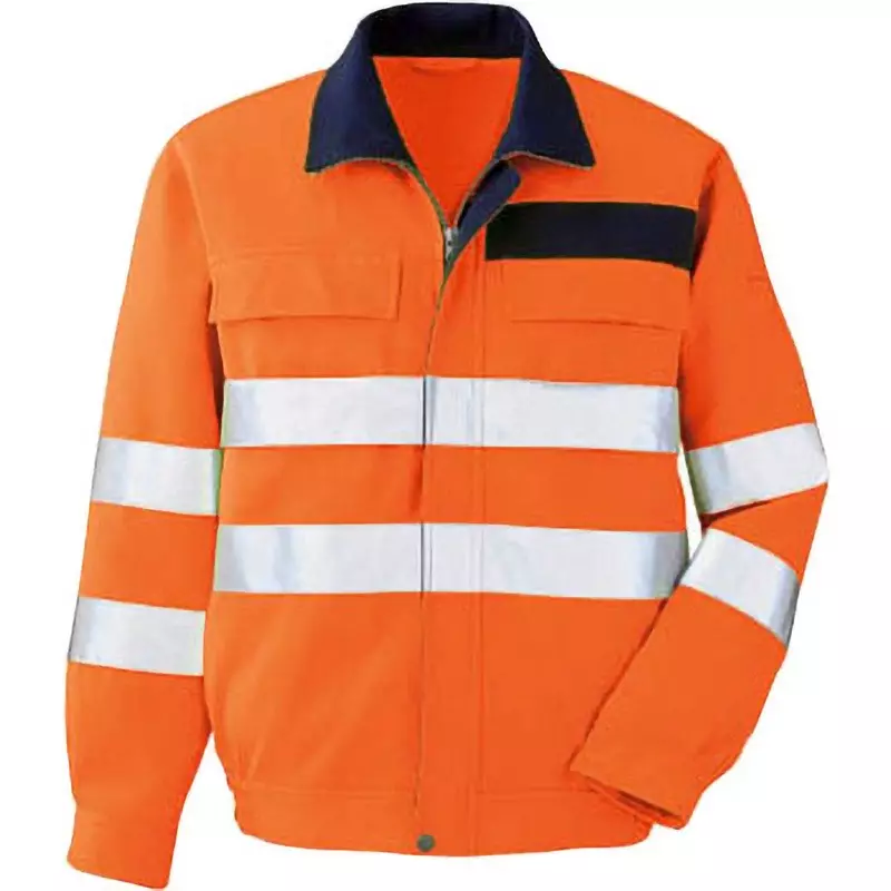MIDORI Spring/Summer High Visibility Blouson Orange 4L Size 134.0 cm Chest Circumference, VES2325UE4L