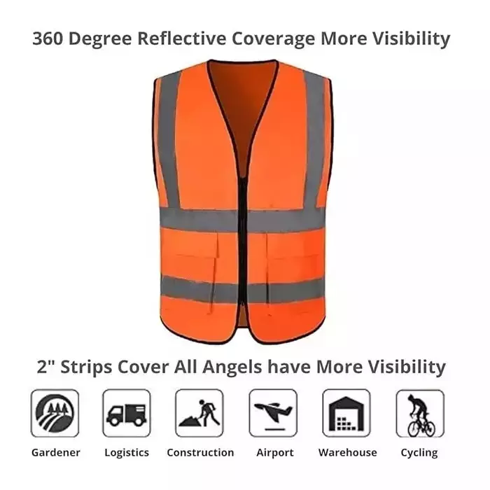 beggosafe-safety-jacket-90-gsm-free-size-2-pocket-zipper-closure-type-polyester-orange-pack-of-5