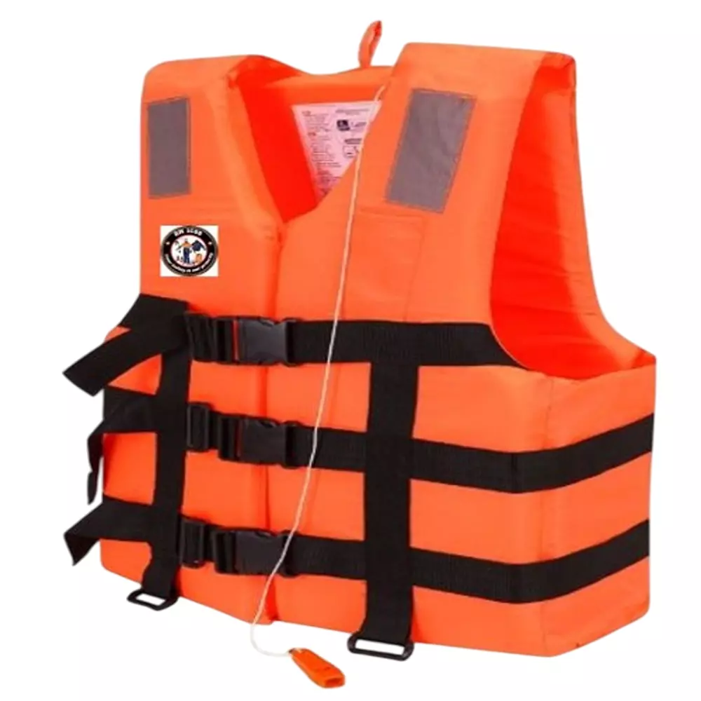 2M ICSS Modern Styl With Safety Life Jacket Swimming Adjustable With 3 Straips (Size: XS), 84LIFE JACKET