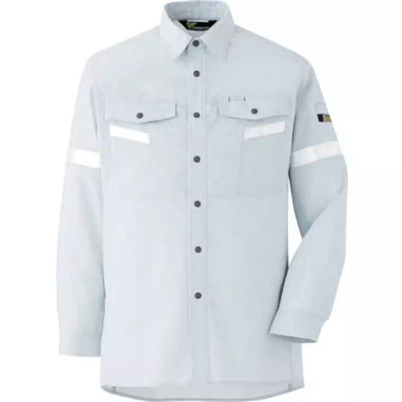 MIDORI Long Sleeve Shirt 5L Size 134.0 cm Chest Circumference, VES2551UE
