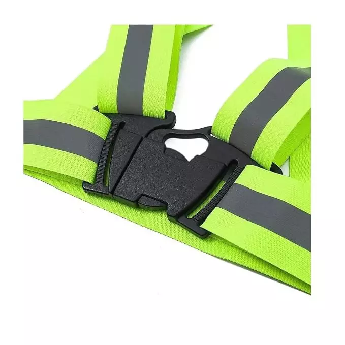 angelsafe-safety-cross-belt-green-color-free-size-made-of-polyester-reflective-pattern-ideal-for-unisex-pack-of-5