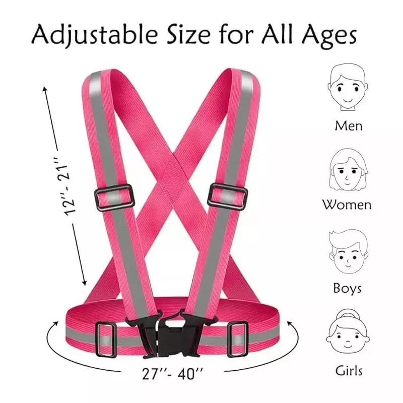 angelsafe-safety-cross-belt-high-visibility-polyester-material-regular-fit-free-size-pink-color-pack-of-10-pcs