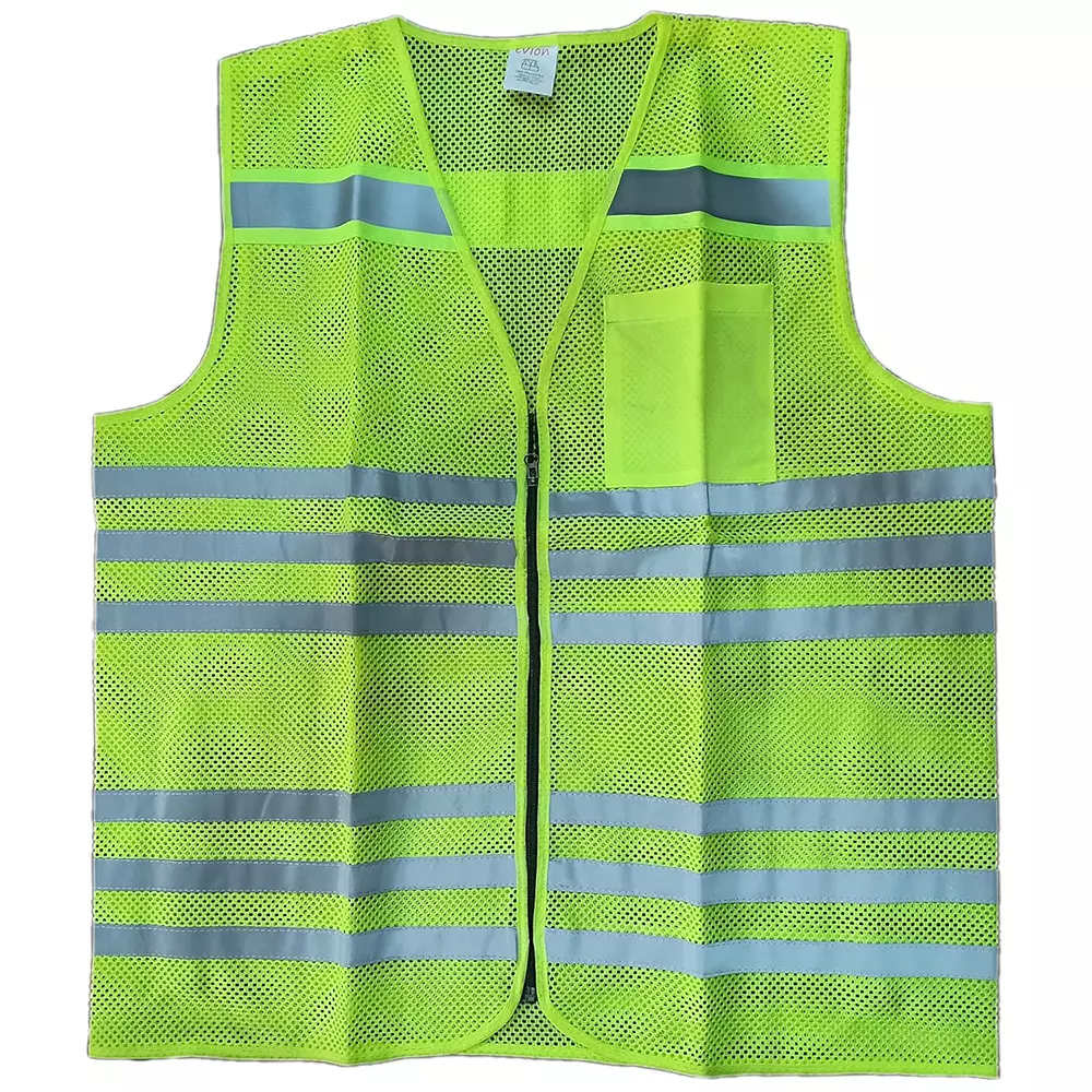 Evion Reflective Safety Jacket Extra Large Green, 23256-G