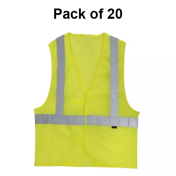 warnmat-polyester-stylish-fashionable-safety-jacket-with-reflective-strip-90-gsm-free-size-yellow-v4you-207-pack-of-20