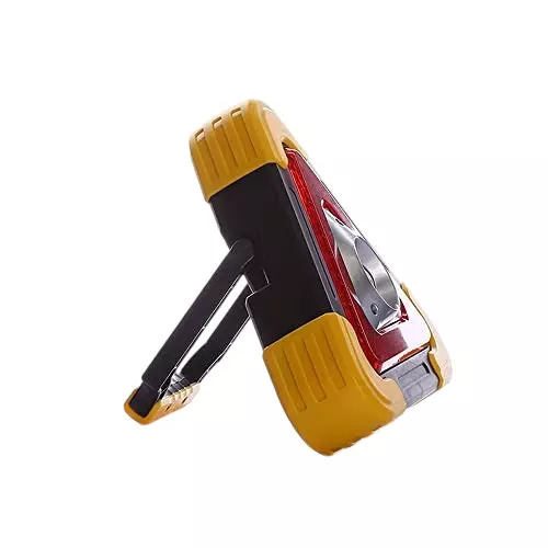 Kalibar Assorted Plastic Safety Light with 5 Modes Rechargeable Via Data Cable and Solor