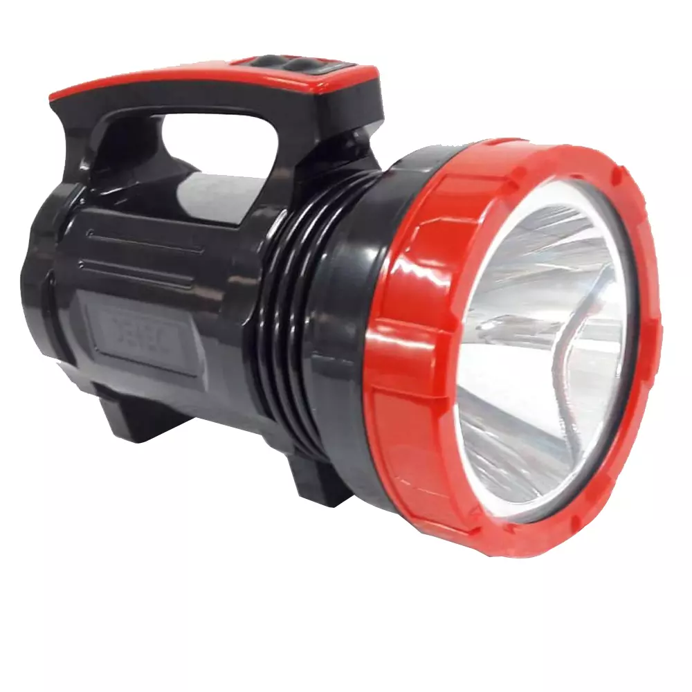 Detec 15 Watt Hand Held Rechargeable Flash Emergency Search Light