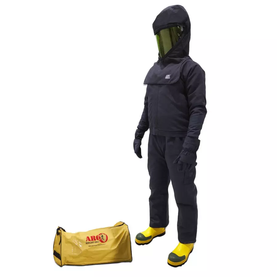 Udyogi ARC KNIGHT PRO 40 CAL KIT Flash Protective Kit 100% Inherent Fabric Navy Blue, AKP490NBK40I3