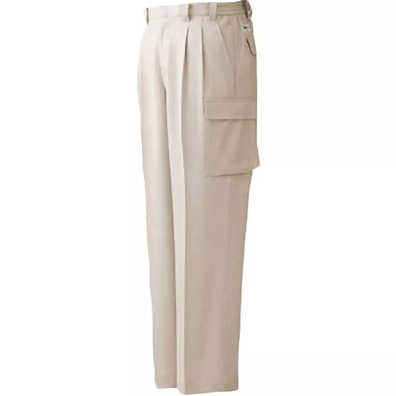 MIDORI Cargo Slacks Ivory LL Size 78 cm Inside Leg Length 85-90 cm Waist Size, G620CSITALL