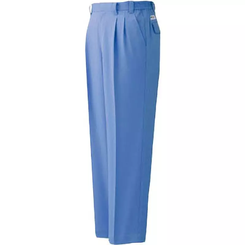 MIDORI Antistatic Lined Cotton Slacks Light Blue LL Size 78 cm Inside Leg Length 85-90 cm Waist Size, G623SITALL
