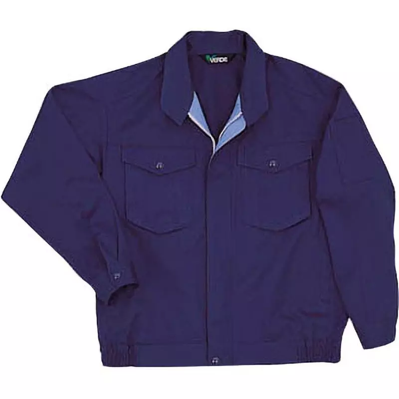 MIDORI Spring/Summer Mixed E/C Long Sleeve Blouson Navy 4L Size 134.0 cm Chest Circumference, GS2347UE4L
