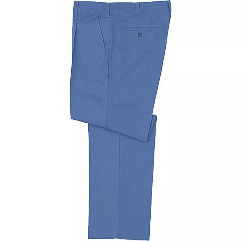 MIDORI E/C Slacks 78 cm Inside Leg Length Blue, M5603-SITA-70