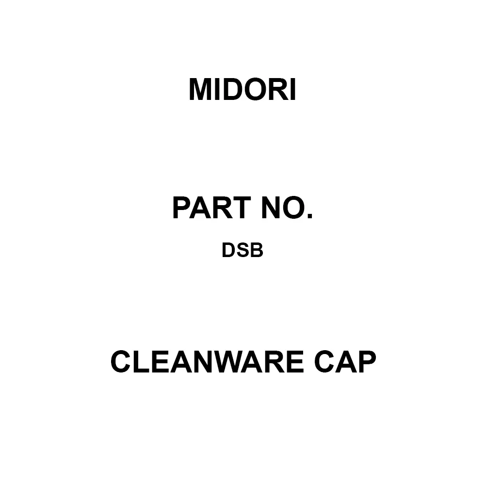 MIDORI Cleanware Cap Blue, DSB