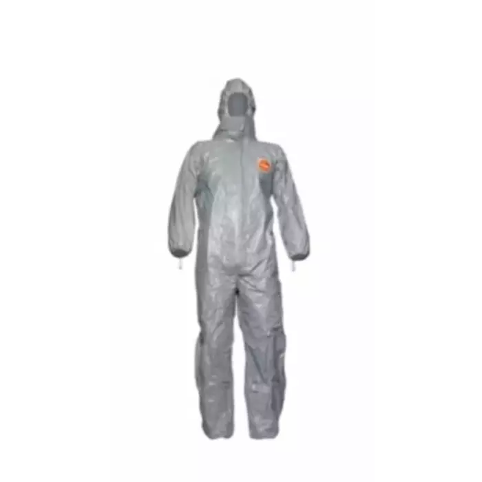 DuPont Grey Coverall, M Size Abrasion Resistant, D13495156