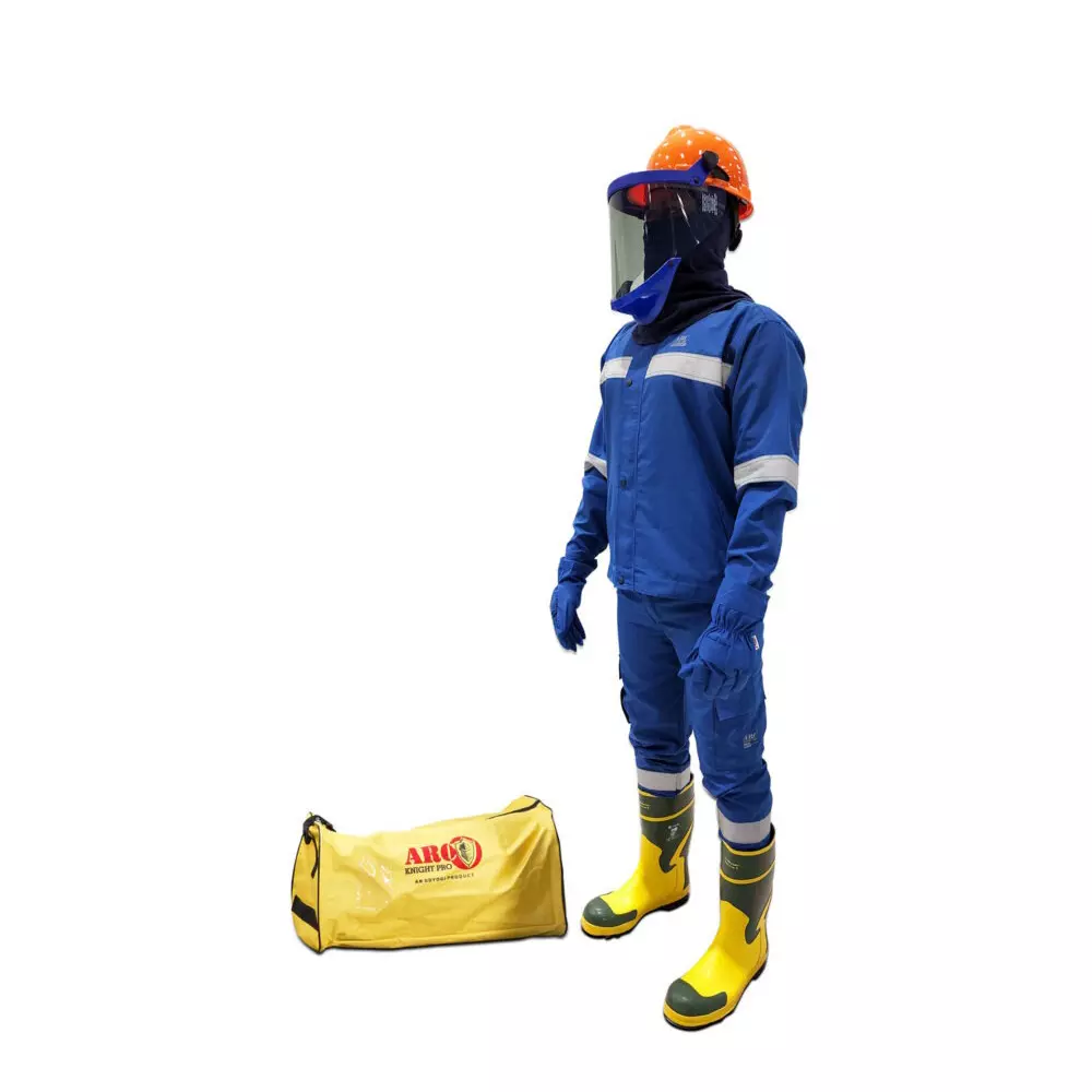 Udyogi ARC Knight Pro 8 Cal Kit Flash Protective Kit 100% Inherent Fabric Royal Blue, AKP180RBK8I