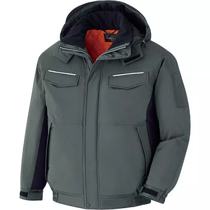 MIDORI Cold Blouson Moss Green x Black S Size 120.0 cm Chest Circumference 56 cm Sleeve Length, VE1056-UE-S