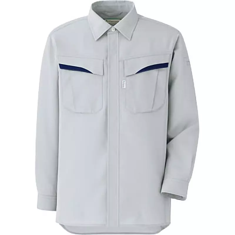 MIDORI Long Sleeve Shirt 3L Size 122.0 cm Chest Circumference, VES2491-UE-3L