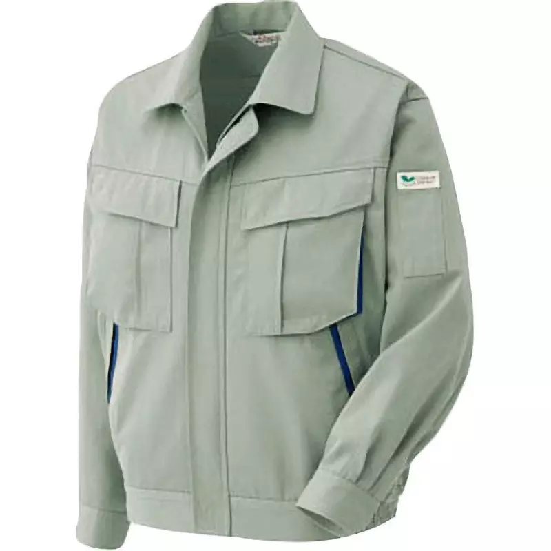 MIDORI Spring/Summer ECO-Static Long Sleeve Blouson Earth Green 4L Size 134.0 cm Chest Circumference, RCS2586UE4L