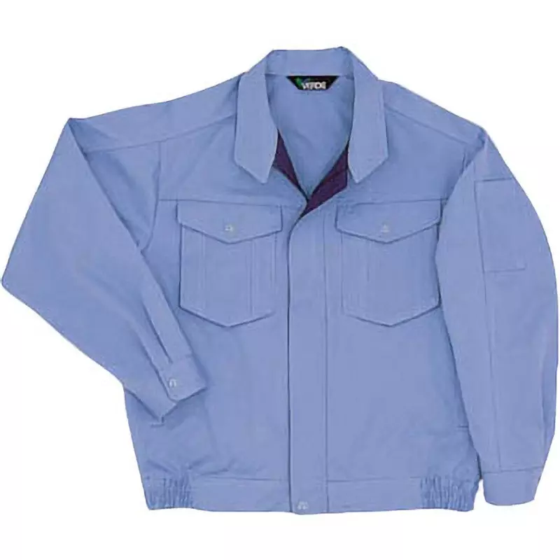 MIDORI Spring/Summer Mixed E/C Long Sleeve Blouson Light Blue 3L Size 128.0 cm Chest Circumference, GS2343UE3L