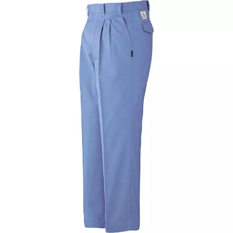 MIDORI Spring/Summer Eco-Antistatic Slacks 70 to 75 cm Waist S Size Blue, RCS193SITAS