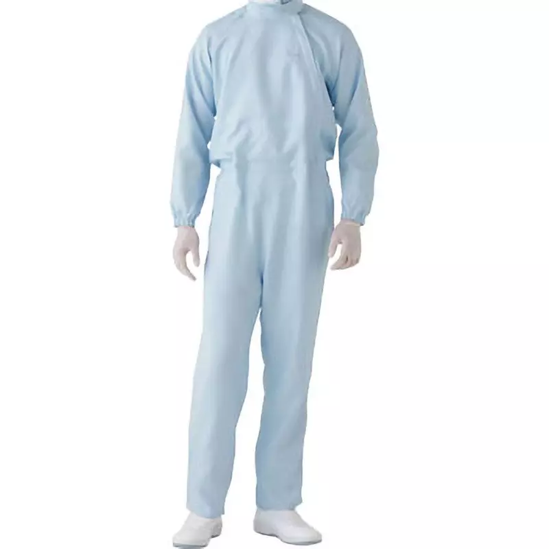 MIDORI Electrostatic Cleanware 68 to 77 cm Waist S Size Blue, C1001B-S