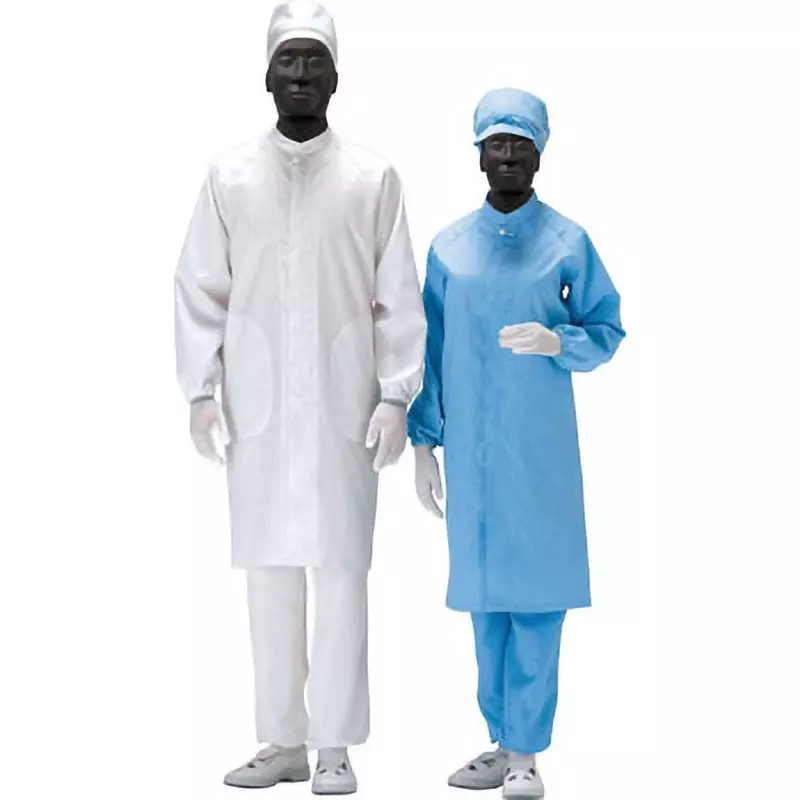 MIDORI Unisex Coat Clean Wear 123 cm Chest Circumference Blue LL Size, C3560B-LL