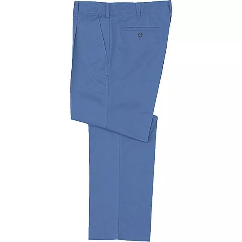 MIDORI E/C Slacks 78 cm Inside Leg Length Blue, M5603-SITA-92