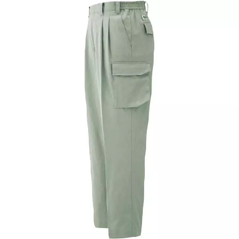 MIDORI Spring/Summer Eco Antistatic Cargo Slacks 70 to 75 cm Waist S Size Earth green, RCS586CSITAS