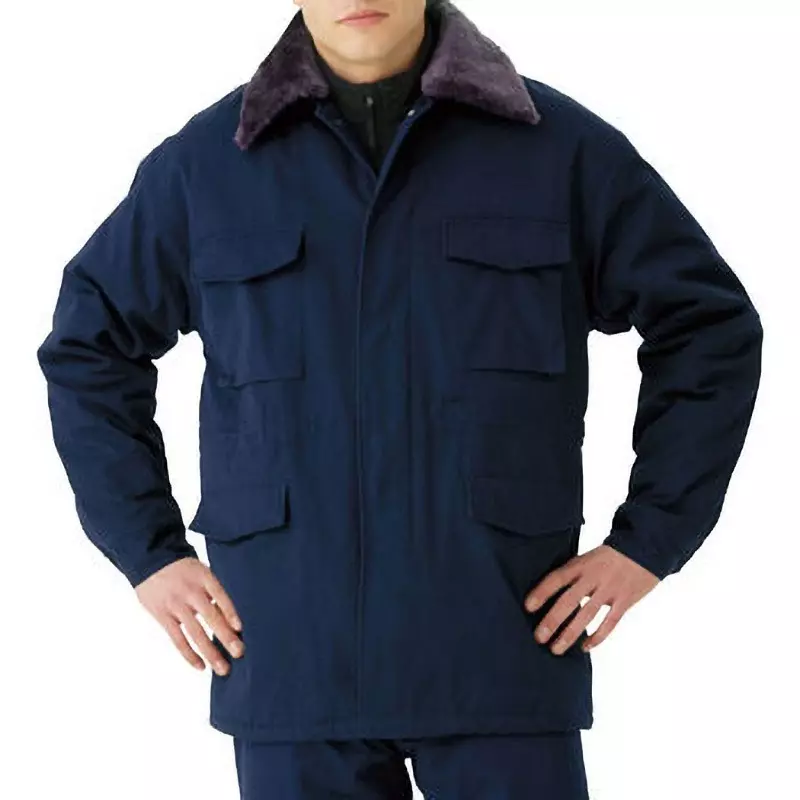 MIDORI Cold Weather Cotton Castro Coat 122 cm Chest Circumference Navy M Size, M7507-UE-M